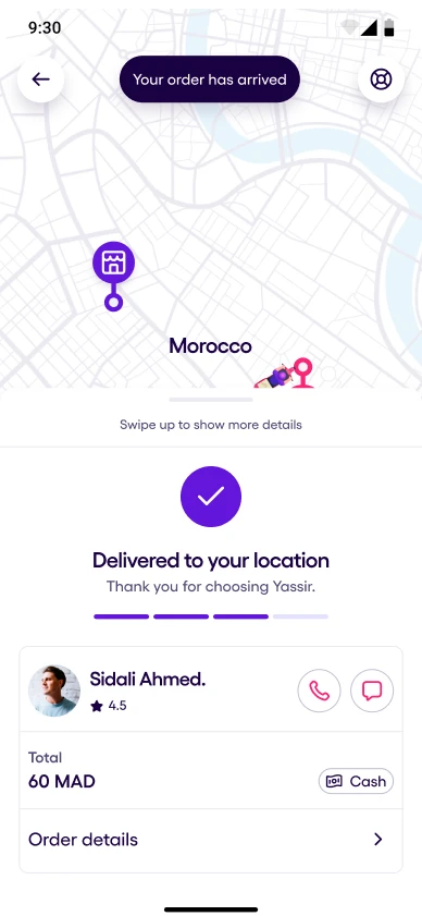 Order grocery process step 3