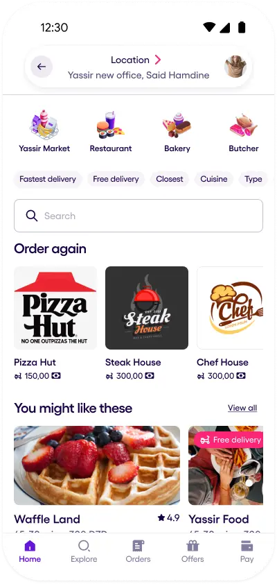 Choose what to deliver