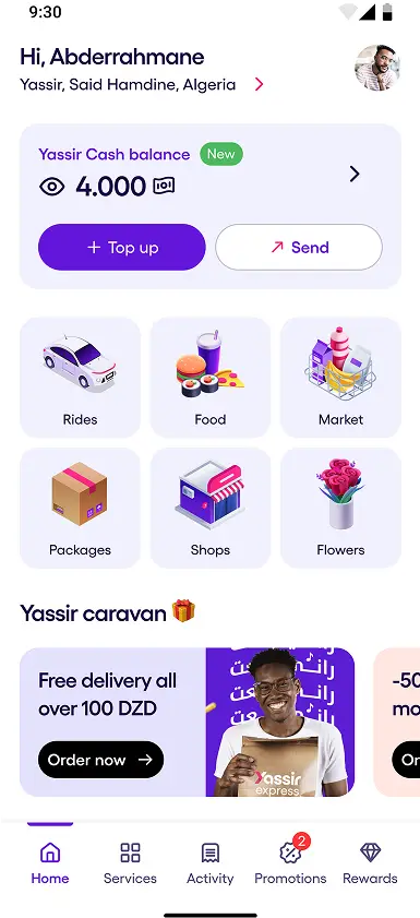 Yassir Pay application image