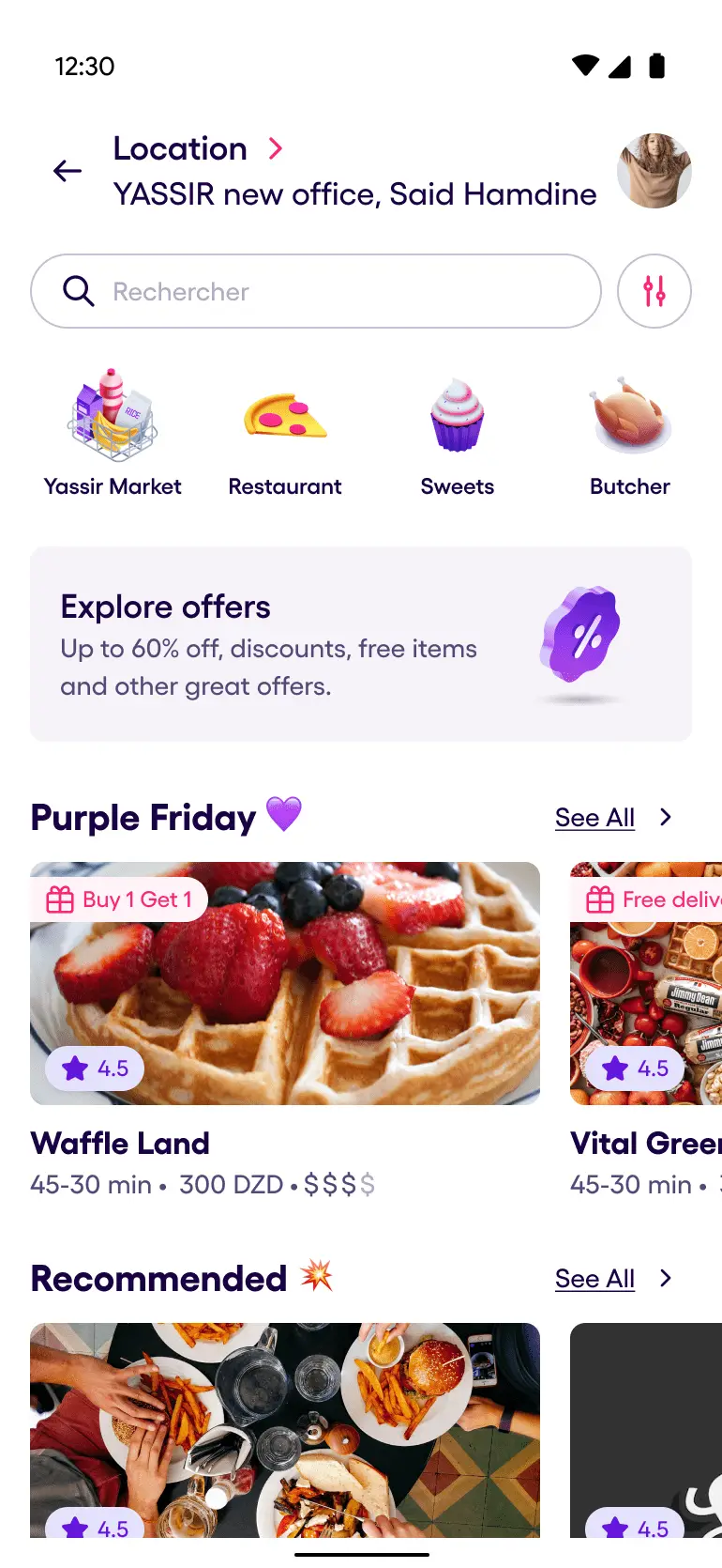 Yassir Express application image